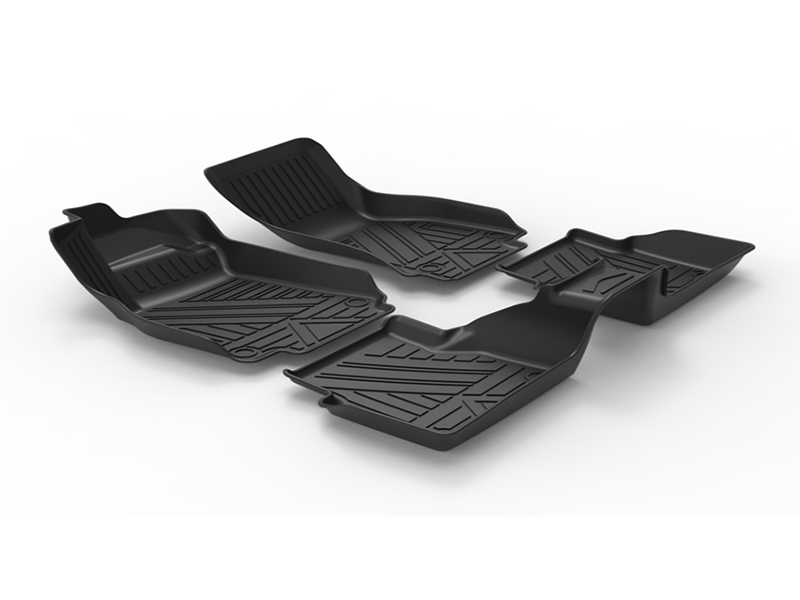 All weather Waterproof 3D TPE Car Floor Mats Anti Slip Custom Fit Liner For AUDI Car Mats